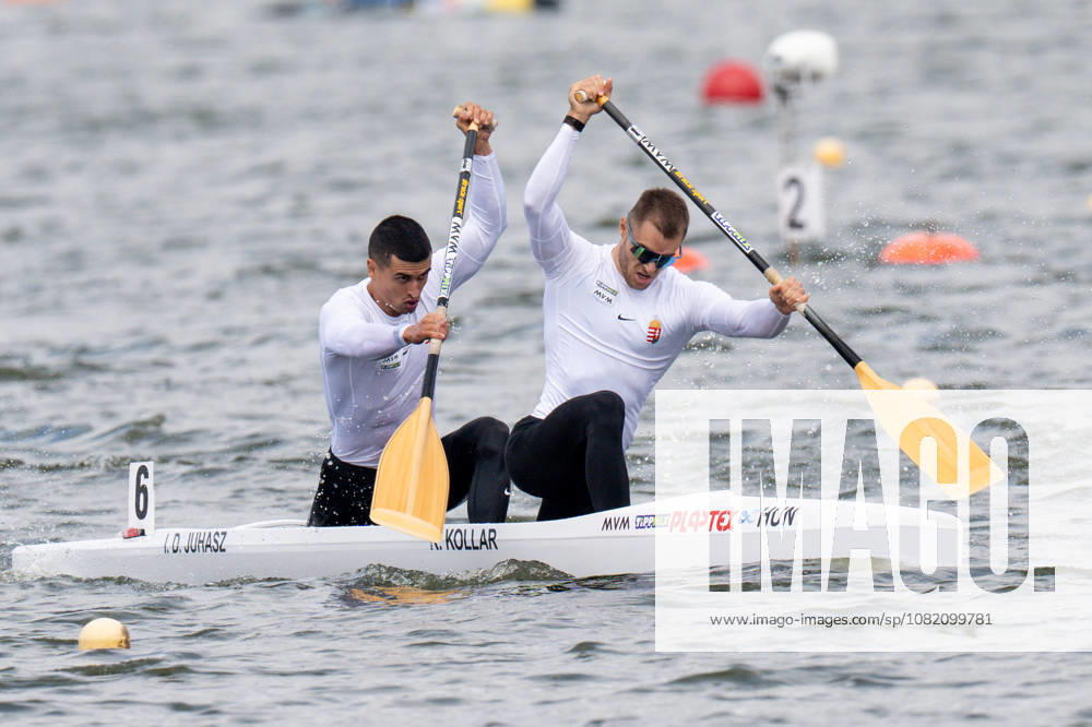 ICF Canoe Sprint and Paracanoe World Championships Istvan David Juhasz, Kristof Kollar during ICF Canoe Sprint and Paracanoe World Championships in Poznan, Poland, on August 29, 2026 Poznan Poland