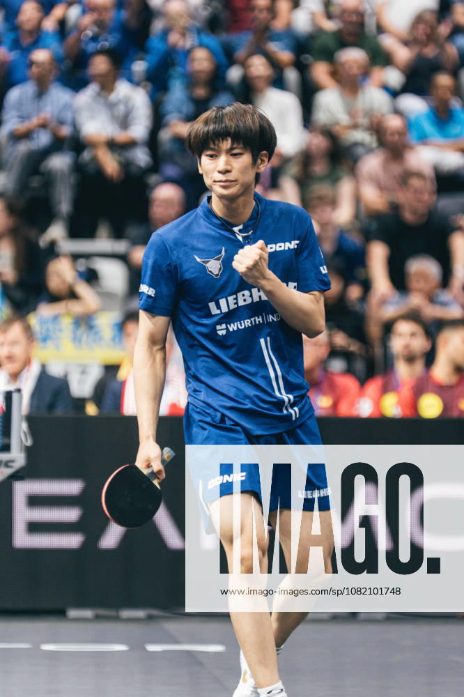 Table Tennis, Men s, TTBL, Bundesliga, Cup, Nuremberg, Grand Opening, Round of 16, Quarterfinals, Shunsuke Togami, TTF Ochsenhausen, Nuremberg, Bavaria, Germany P1194277-2