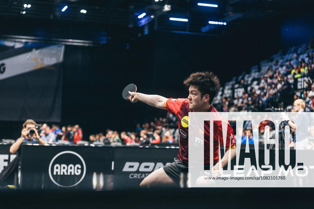 Table Tennis, Men s, TTBL, Bundesliga, Cup, Nuremberg, Grand Opening, Round of 16, Quarterfinals, Fan Zhendong, Borussia Düsseldorf, Nuremberg, Bavaria, Germany P1194350-2