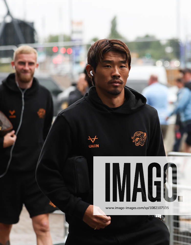 Coventry City v Hull City Premier League Hull City players arriving at the ground during the Premier League match at the Coventry Building Society Arena, Coventry 29 08 2026 UK Newspapers OUT