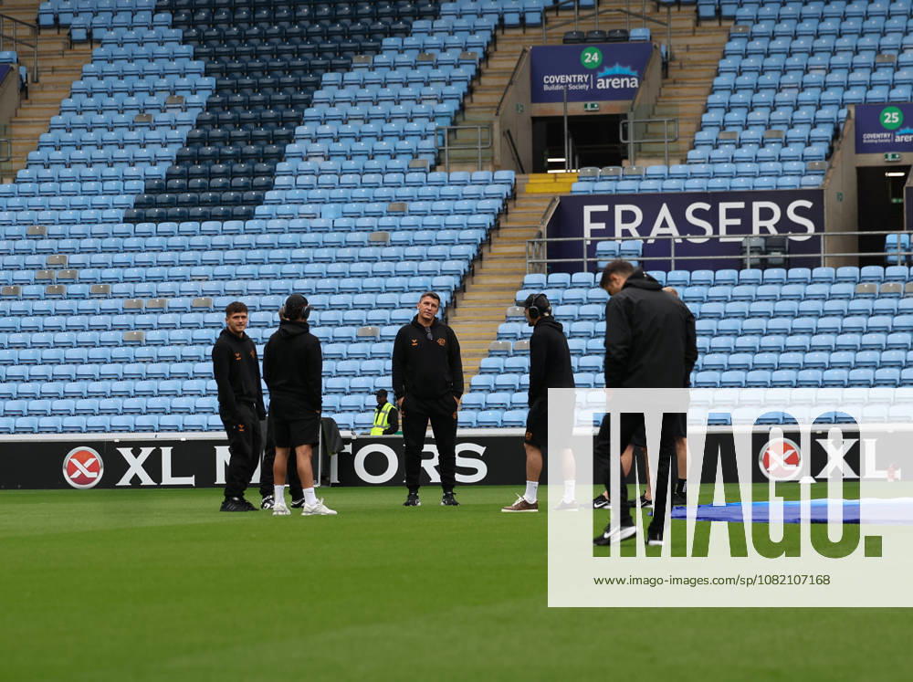 Coventry City v Hull City Premier League Hull City players arriving at the ground during the Premier League match at the Coventry Building Society Arena, Coventry 29 08 2026 UK Newspapers OUT
