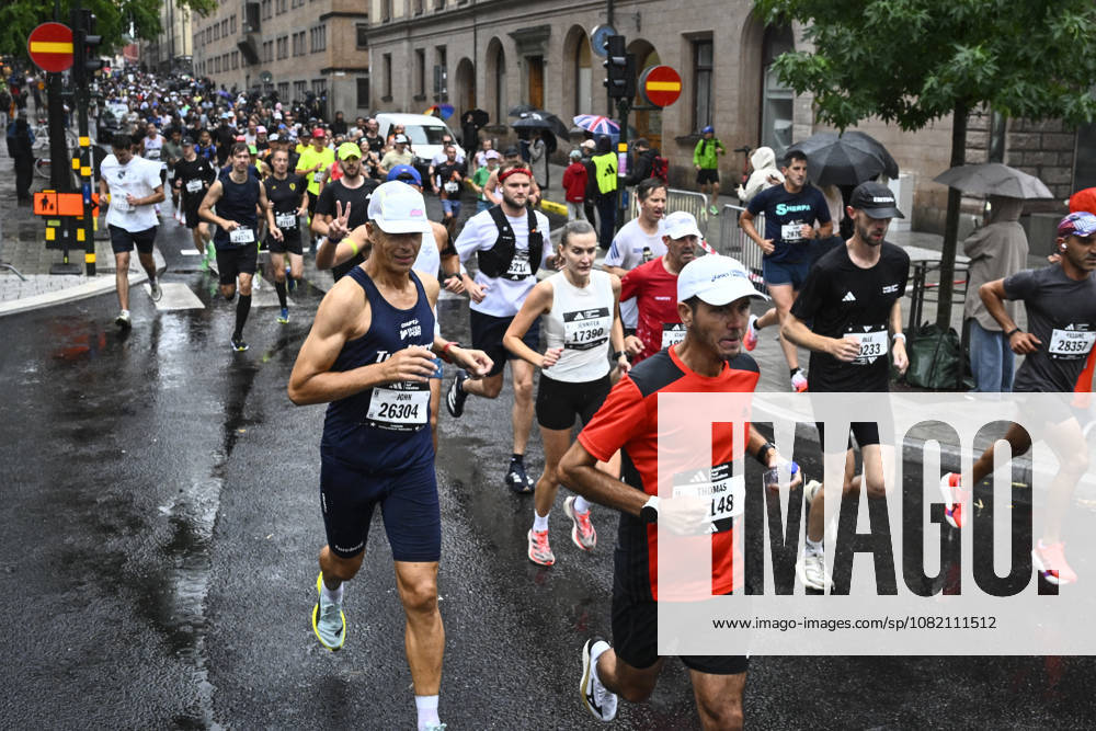 STOCKHOLM, SWEDEN 20260829 Runners during the Stockholm Half Marathon on Saturday STOCKHOLM SWEDEN