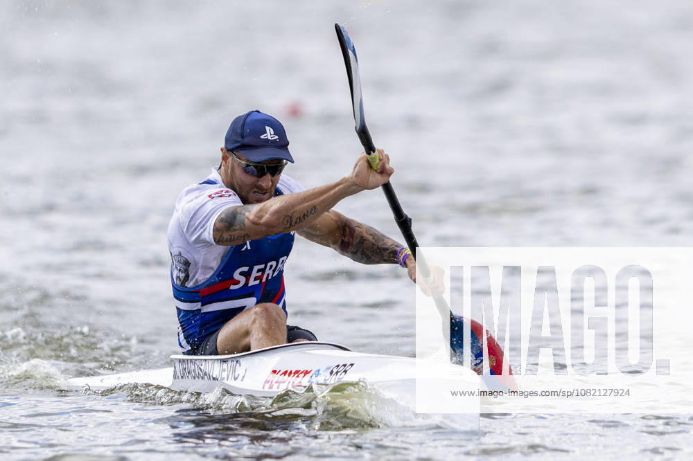 ICF Canoe Sprint and Paracanoe World Championships Marko Dragosavljevic during K1 Men 200m -Final A at the ICF Canoe Sprint and Paracanoe World Championships 2026 in Poznan,Poland on August 29, 2026 Poznan Poland
