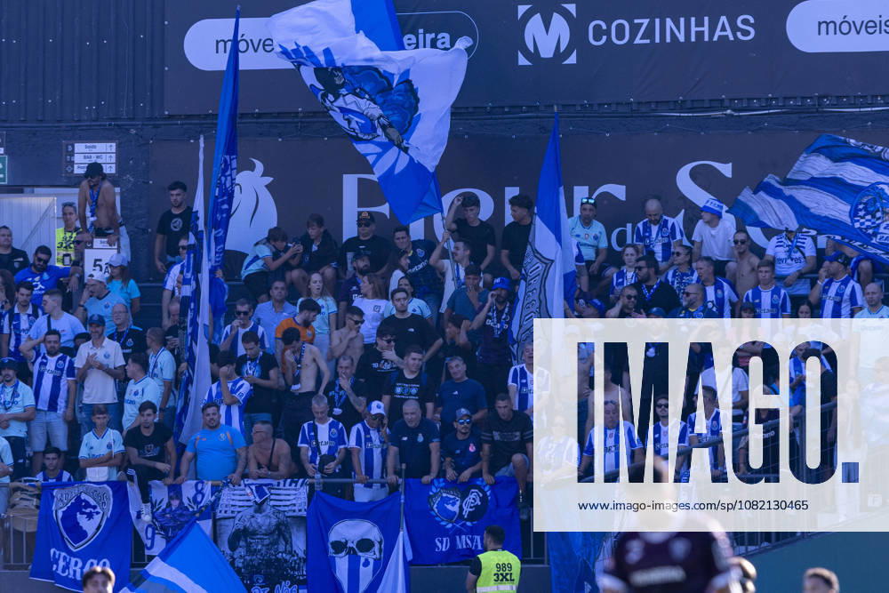 Viseu, August 29 - FC Porto supporters seen during the Academico de Viseu FC x FC Porto match for the Liga Portugal Betclic 2026 27 on August 29, 2026 at Estadio Municipal do Fontelo, Viseu, Portugal Sao Torcato Portugal - ZUMAl192 20260829_zsp_l192_032