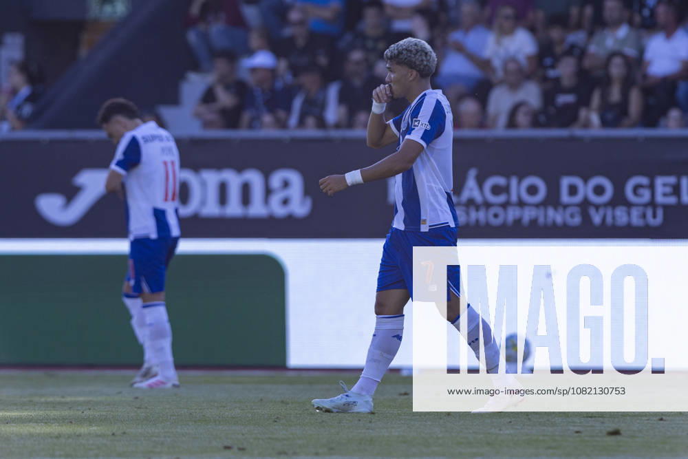 Viseu, August 29 - William Gomes of FC Porto celebrates his goal during the Academico de Viseu FC x FC Porto match for the Liga Portugal Betclic 2026 27 on August 29, 2026 at Estadio Municipal do Fontelo, Viseu, Portugal Sao Torcato Portugal - ZUMAl192 20260829_zsp_l192_043