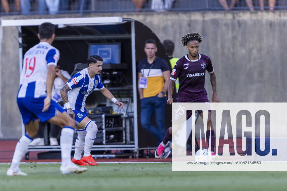 Viseu, August 29 - Robinho of Academico de Viseu FC is seen on action during the Academico de Viseu FC x FC Porto match for the Liga Portugal Betclic 2026 27 on August 29, 2026 at Estadio Municipal do Fontelo, Viseu, Portugal Sao Torcato Portugal - ZUMAl192 20260829_zsp_l192_068