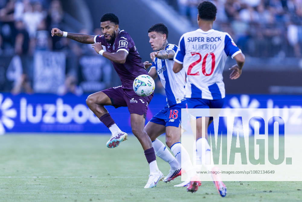 Viseu, August 29 - Joao Guilherme of Academico de Viseu FC is seen on action during the Academico de Viseu FC x FC Porto match for the Liga Portugal Betclic 2026 27 on August 29, 2026 at Estadio Municipal do Fontelo, Viseu, Portugal Sao Torcato Portugal - ZUMAl192 20260829_zsp_l192_071