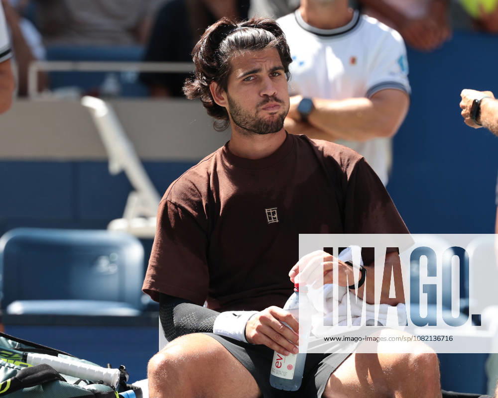 Carlos Alcaraz, Training, Practice, U.S. Open Championships, Billie Jean King National Tennis Center, Flushing Meadows, New York, USA