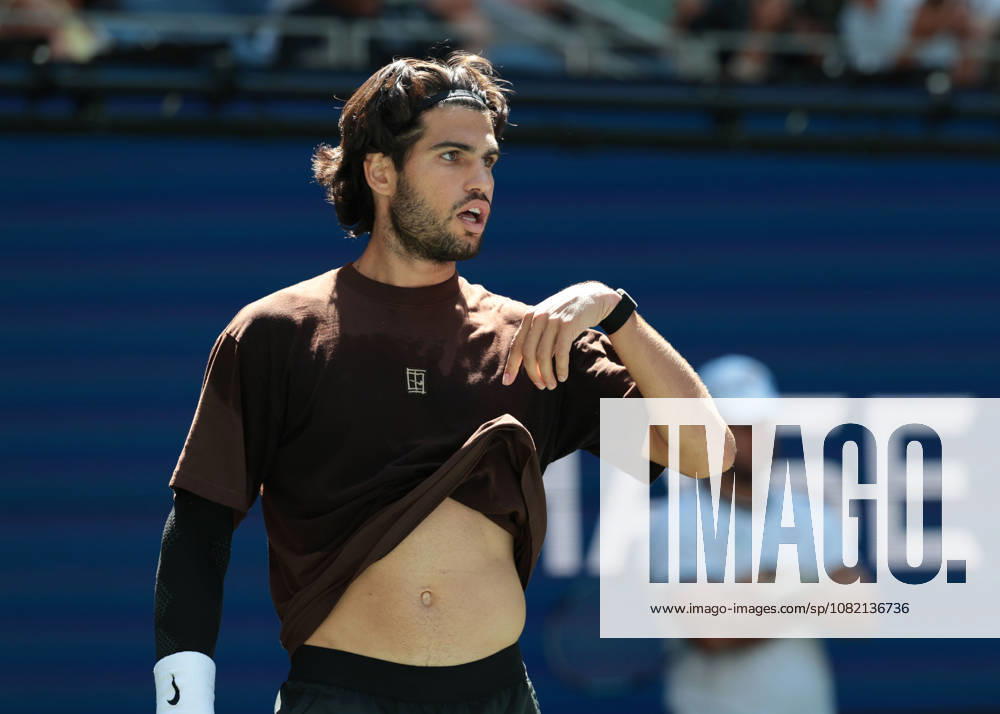 Carlos Alcaraz, Training, Practice, U.S. Open Championships, Billie Jean King National Tennis Center, Flushing Meadows, New York, USA