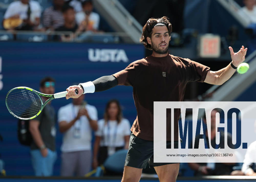 Carlos Alcaraz, Training, Practice, U.S. Open Championships, Billie Jean King National Tennis Center, Flushing Meadows, New York, USA