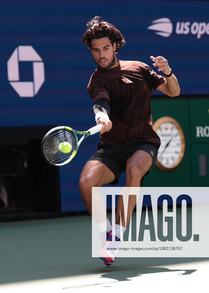 Carlos Alcaraz, Training, Practice, U.S. Open Championships, Billie Jean King National Tennis Center, Flushing Meadows, New York, USA