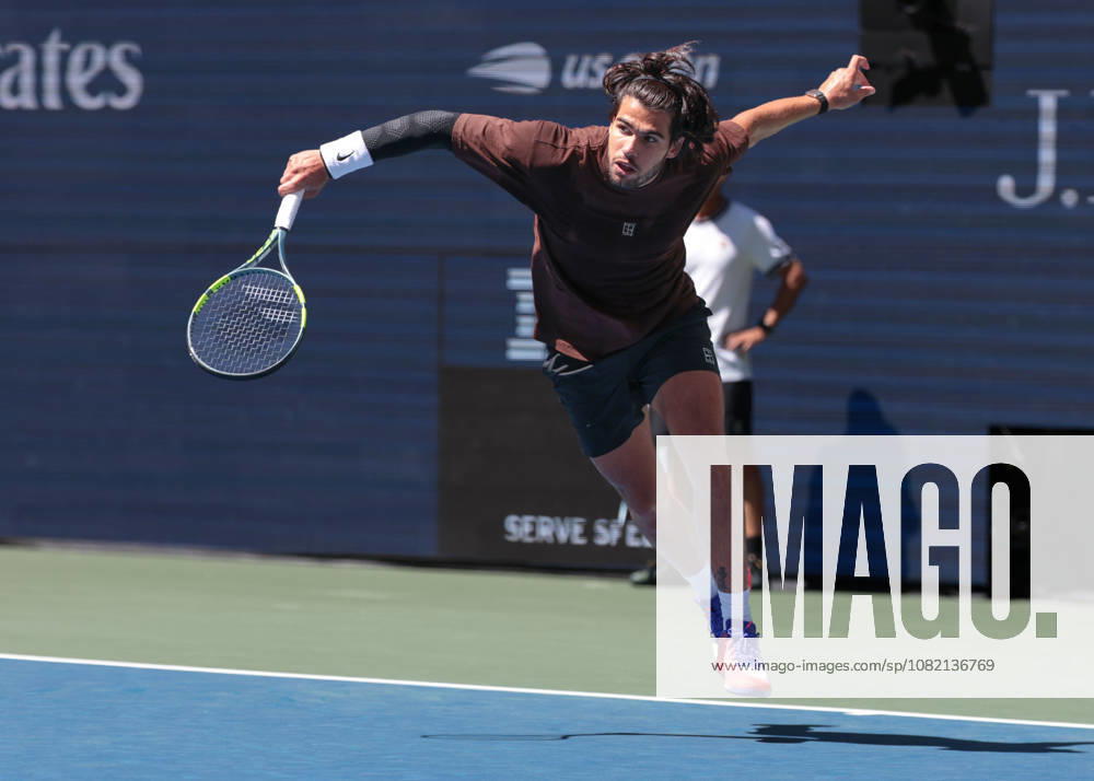 Carlos Alcaraz, Training, Practice, U.S. Open Championships, Billie Jean King National Tennis Center, Flushing Meadows, New York, USA