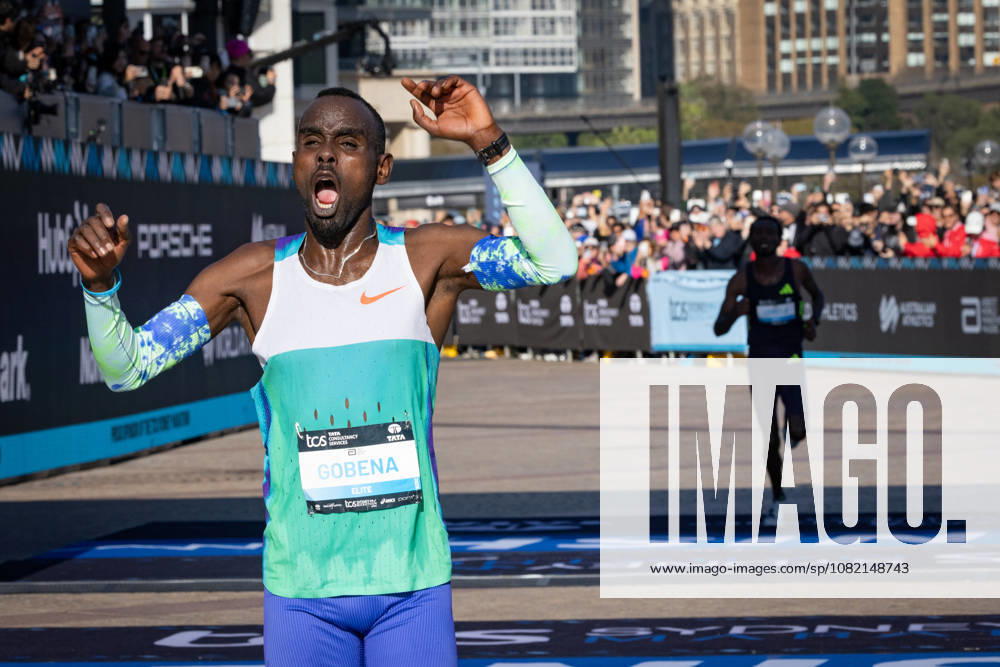 2026 SYDNEY MARATHON, Winner of the 2026 Sydney Marathon Addisu Gobena in Sydney, Sunday, August 30, 2026. ( NO ARCHIVING, SYDNEY NEW SOUTH WALES AUSTRALIA