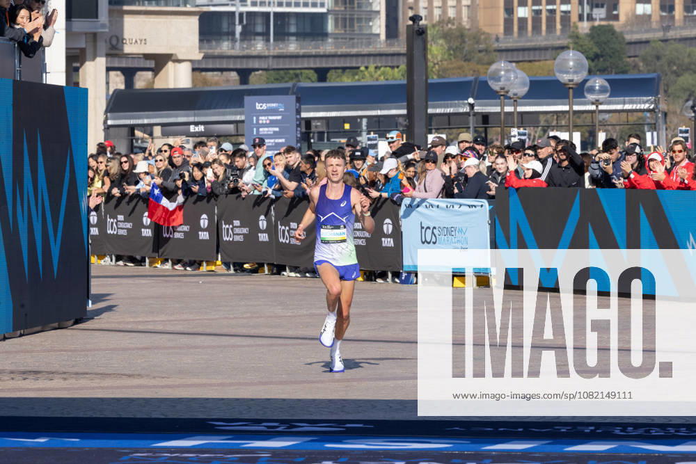 2026 SYDNEY MARATHON, AustraliaÕs Andrew Buchanan finishes the 2026 Sydney Marathon in Sydney, Sunday, August 30, 2026. ( NO ARCHIVING, SYDNEY NEW SOUTH WALES AUSTRALIA