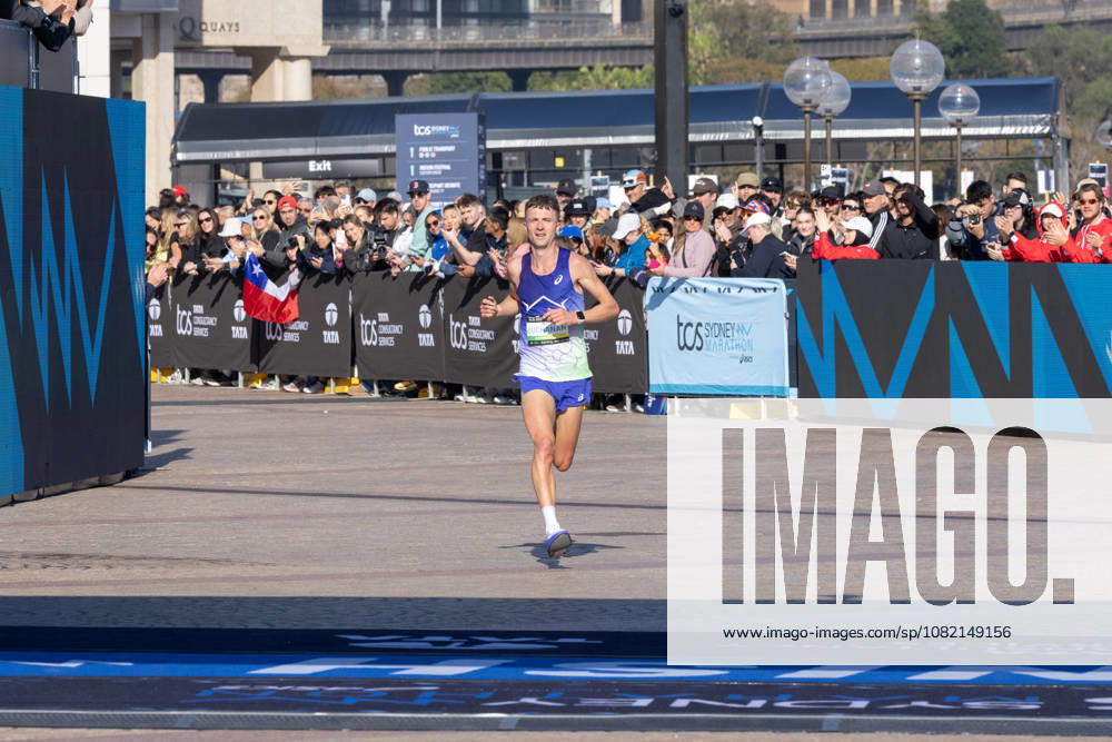 2026 SYDNEY MARATHON, AustraliaÕs Andrew Buchanan finishes the 2026 Sydney Marathon in Sydney, Sunday, August 30, 2026. ( NO ARCHIVING, SYDNEY NEW SOUTH WALES AUSTRALIA