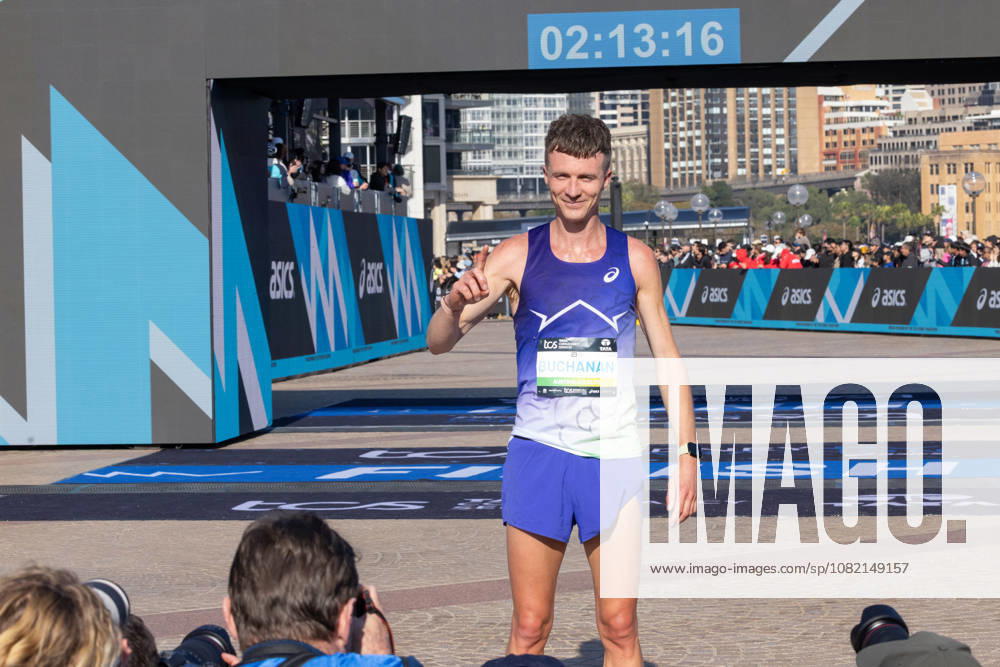 2026 SYDNEY MARATHON, AustraliaÕs Andrew Buchanan finishes the 2026 Sydney Marathon in Sydney, Sunday, August 30, 2026. ( NO ARCHIVING, SYDNEY NEW SOUTH WALES AUSTRALIA