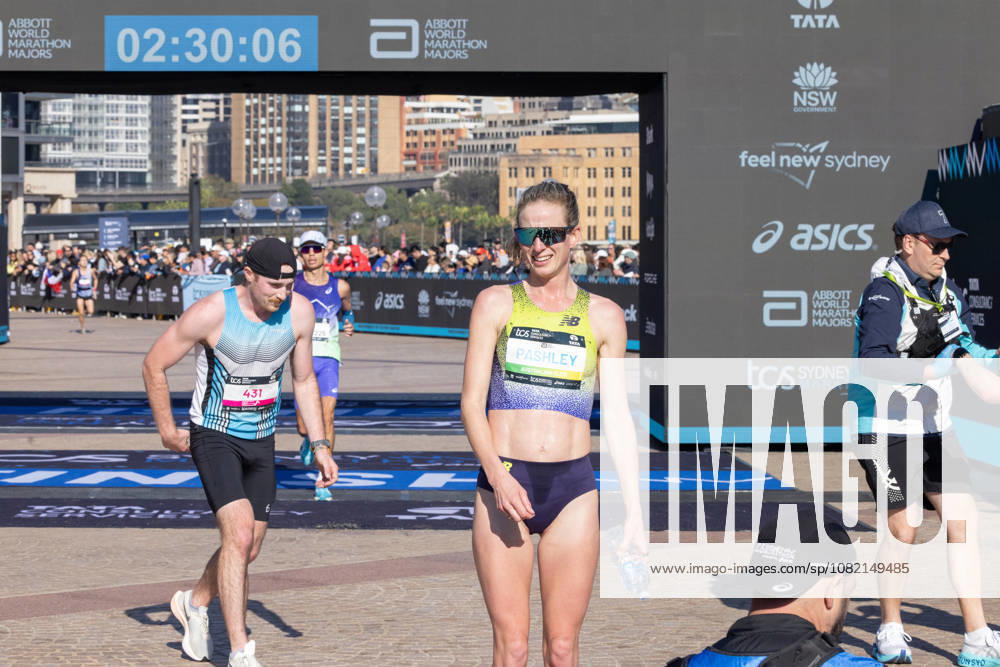 2026 SYDNEY MARATHON, AustraliaÕs Ellie Pashley runs the fastest womenÕs time for the 2026 Sydney Marathon in Sydney, Sunday, August 30, 2026. ( NO ARCHIVING, SYDNEY NEW SOUTH WALES AUSTRALIA