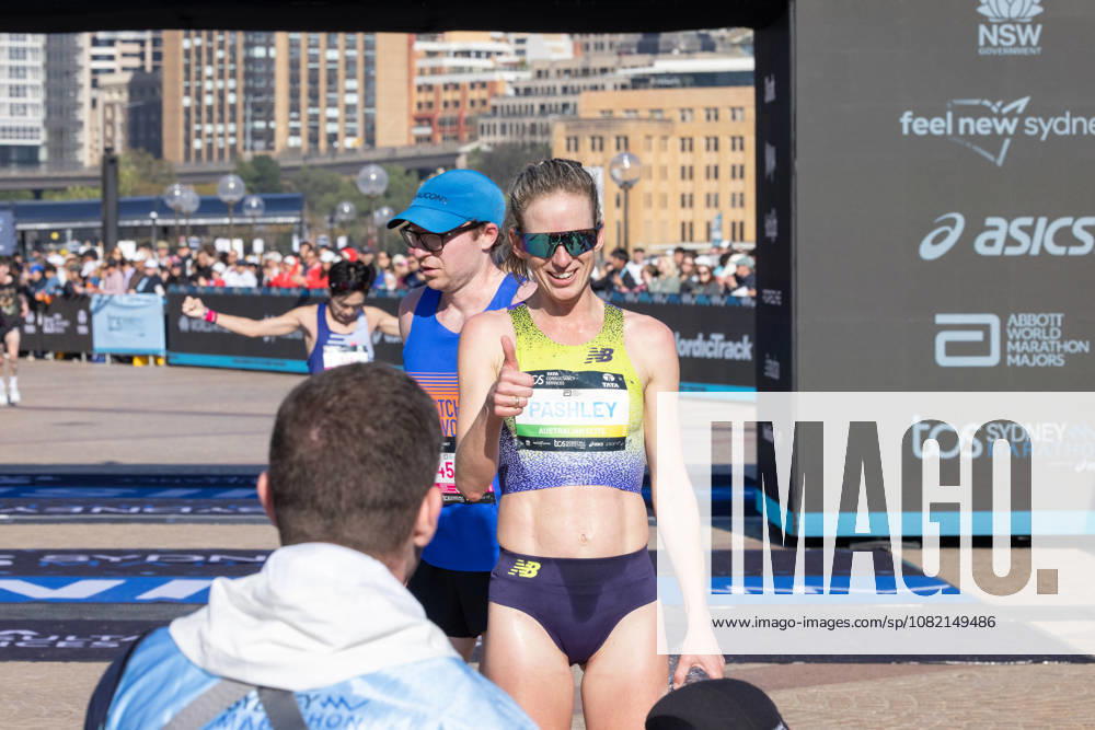 2026 SYDNEY MARATHON, AustraliaÕs Ellie Pashley runs the fastest womenÕs time for the 2026 Sydney Marathon in Sydney, Sunday, August 30, 2026. ( NO ARCHIVING, SYDNEY NEW SOUTH WALES AUSTRALIA