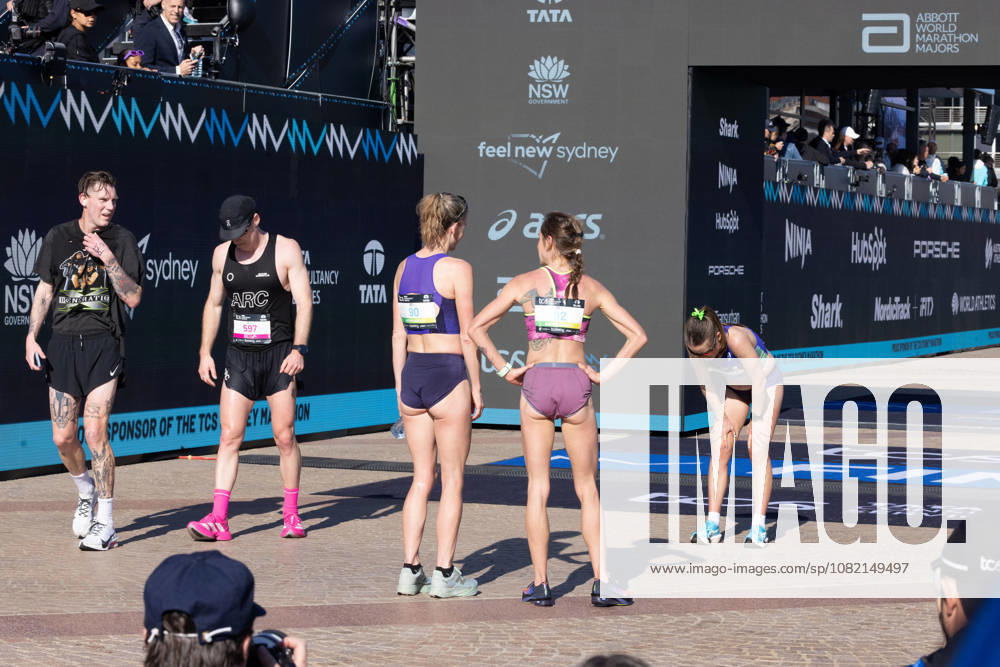 2026 SYDNEY MARATHON, AustraliaÕs Ellie Pashley and Milly Clark after the 2026 Sydney Marathon in Sydney, Sunday, August 30, 2026. ( NO ARCHIVING, SYDNEY NEW SOUTH WALES AUSTRALIA