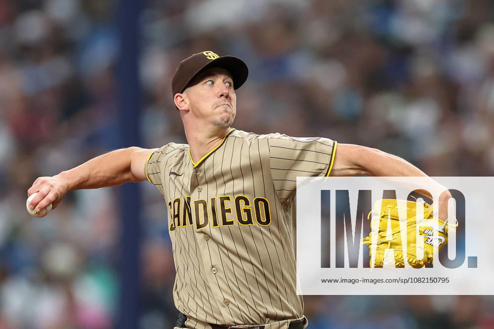 San Diego Padres pitcher WALKER BUEHLER (10) throws a pitch against Tampa Bay Rays. The Tampa Bay Rays hosted the San Diego Padres at Tropicana Field in St. Petersburg, FL. MLB, Baseball Herren, USA 2026: San Diego Padres 6:7 Tampa Bay Rays - ZUMAm299 20260829_znp_m299_030