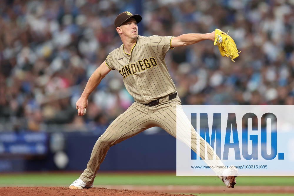 San Diego Padres pitcher WALKER BUEHLER (10) throws a pitch against Tampa Bay Rays. The Tampa Bay Rays hosted the San Diego Padres at Tropicana Field in St. Petersburg, FL. St. Petersburg USA - ZUMAm299 20260829_znp_m299_031