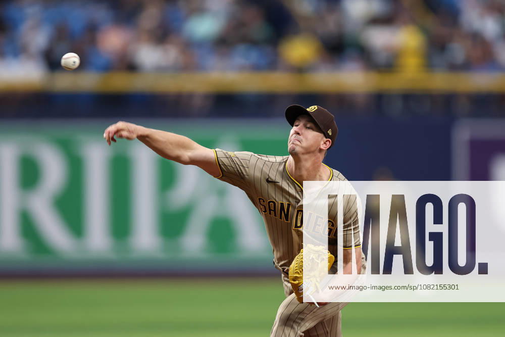 San Diego Padres pitcher WALKER BUEHLER (10) throws a pitch against the Tampa Bay Rays. The Tampa Bay Rays hosted the San Diego Padres at Tropicana Field in St. Petersburg, FL. MLB, Baseball Herren, USA 2026: San Diego Padres 6:7 Tampa Bay Rays - ZUMAm299 20260829_znp_m299_039