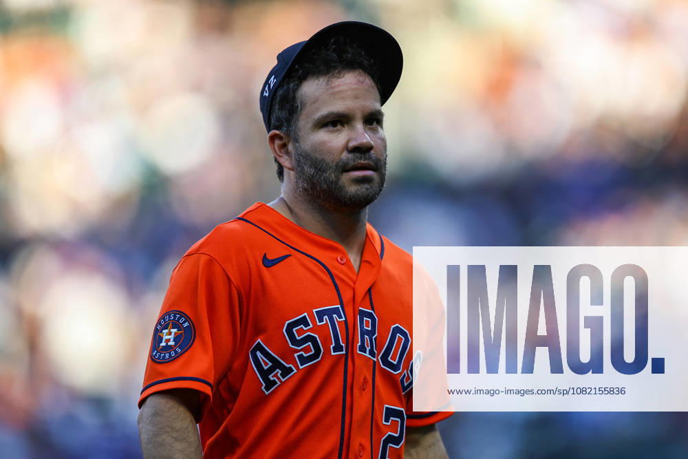 MLB, Baseball Herren, USA Houston Astros Vs. New York Mets Houston Astros second baseman Jose Altuve 27 comes off the field during the seventh inning of a baseball game against the New York Mets at Citi Field in Flushing, New York, on August 29, 2026. Flushing New York United States