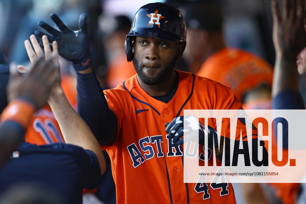 MLB, Baseball Herren, USA Houston Astros Vs. New York Mets Houston Astros Yordan Alvarez 44 bats during the eighth inning of a baseball game against the New York Mets at Citi Field in Flushing, New York, on August 29, 2026. Flushing New York United States