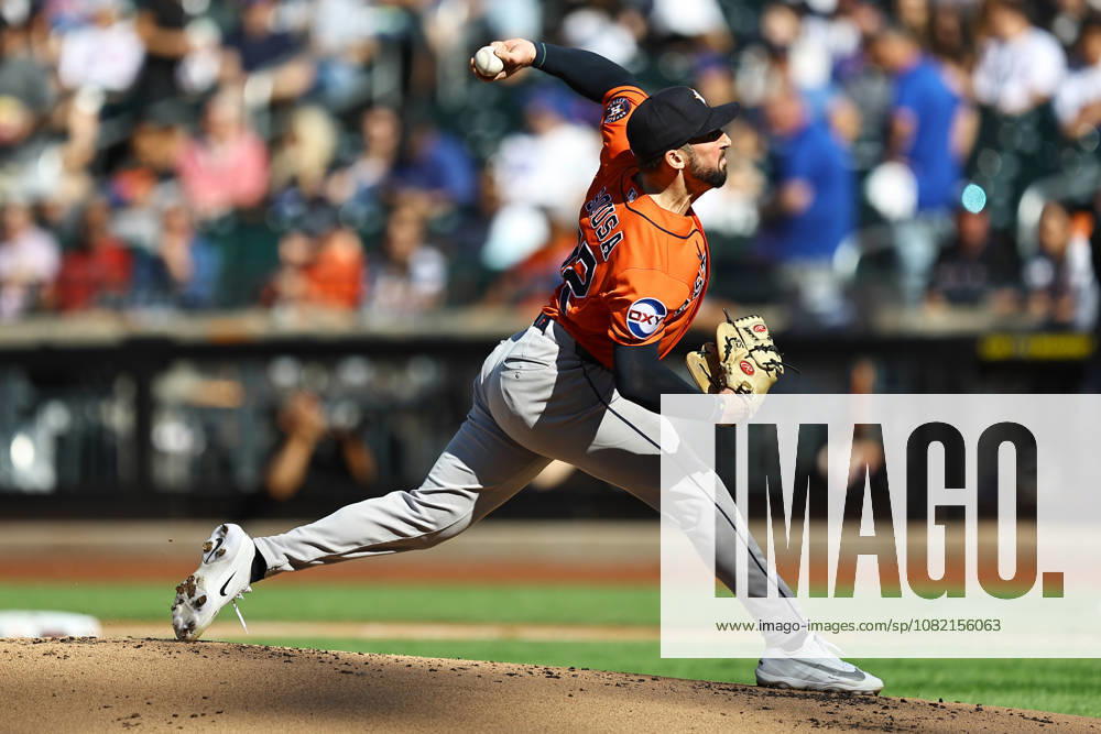 MLB, Baseball Herren, USA Houston Astros Vs. New York Mets Houston Astros starting pitcher Bennett Sousa 62 throws during the first inning of a baseball game against the New York Mets at Citi Field in Flushing, New York, on August 29, 2026. Flushing New York United States