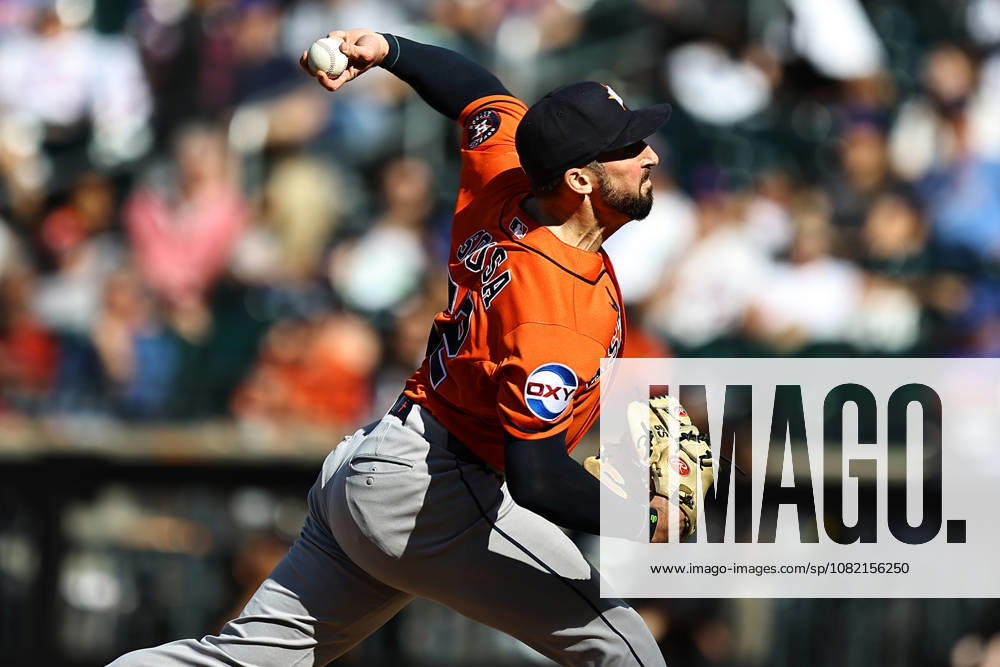 MLB, Baseball Herren, USA Houston Astros Vs. New York Mets Houston Astros starting pitcher Bennett Sousa 62 throws during the first inning of a baseball game against the New York Mets at Citi Field in Flushing, New York, on August 29, 2026. Flushing New York United States