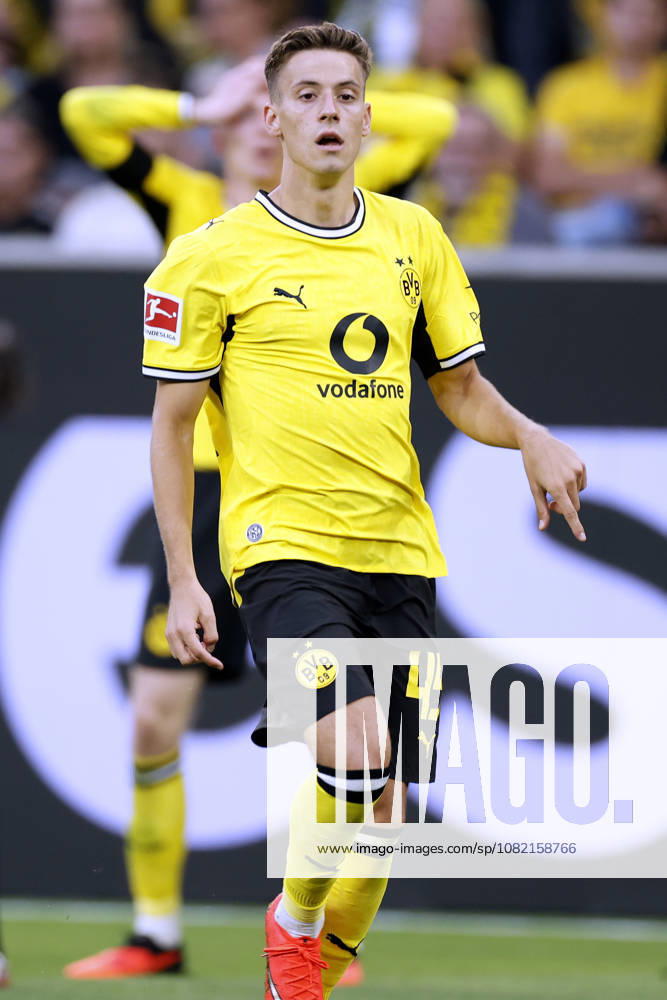KONSTANTELIAS Giannis Team BVB DFL Soccer Bundesliga 2026–2027 Season Match: Borussia Dortmund vs. Hamburger SV 2–0 on August 29, 2026, in Dortmund DFL REGULATIONS PROHIBIT ANY USE OF PHOTOGRAPHS AS IMAGE SEQUENCES and or QUASI-VIDEO