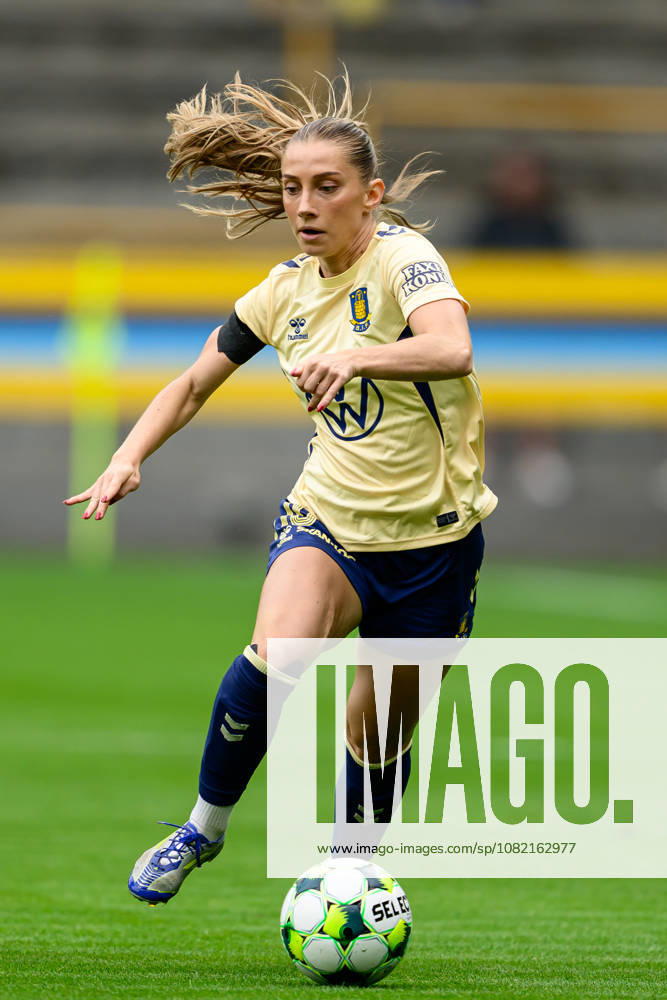 Broendby IF v FC Copenhagen, A-Liga football, Broendby, Denmark Broendby, Denmark. 29th, August 2026. Tilde Lindwall (10) of Broendby IF seen during the A-Liga match between and Broendby IF and FC Copenhagen at Brondby Stadion in Brondby. Denmark, Brondby, Brondby Stadion