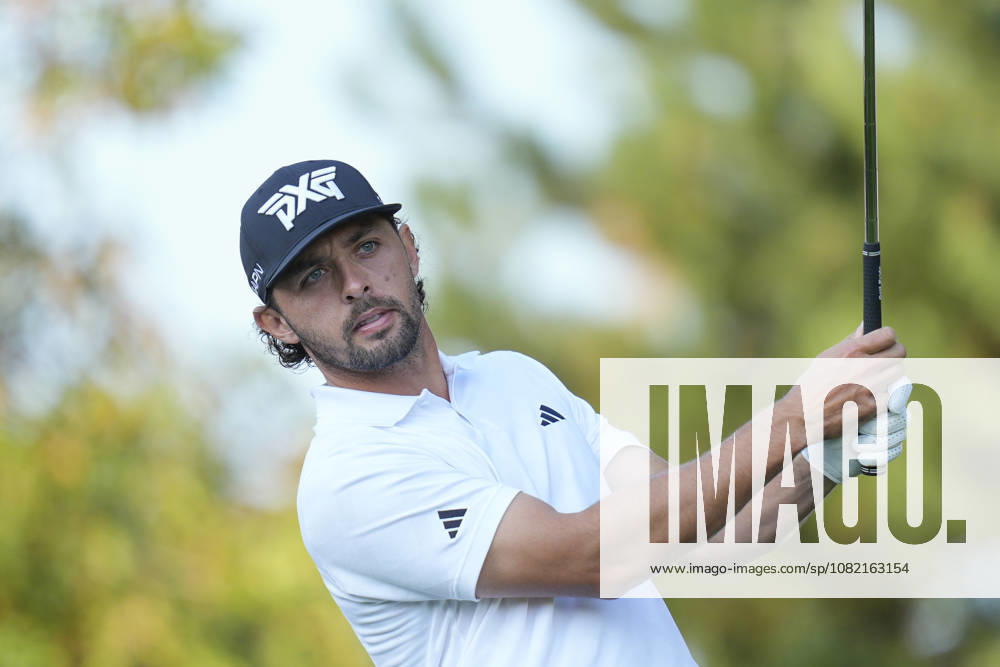 SUTTON COLDFIELD, ENGLAND - AUG 30: Marco Penge (ENG) plays from the twelfth tee during the delayed Round 3 at the 2026 Husqvarna British Masters at The Belfry, Sutton Coalfield on August 30, 2026 in Warwickshire, England The 2026 Husqvarna British Masters