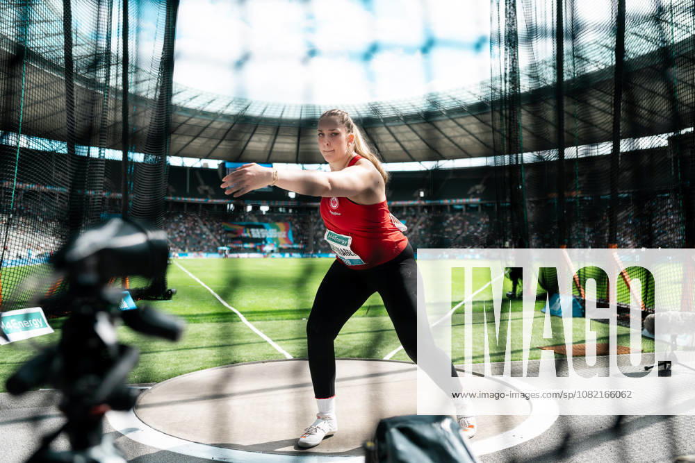 Leia Braunagel, Eintracht Frankfurt, Women s Discus Throw, GER, Track and Field, Athletics, ISTAF, Berlin, August 30, 2026, GER, Track and Field, Athletics, ISTAF, Berlin, August 30, 2026, Berlin