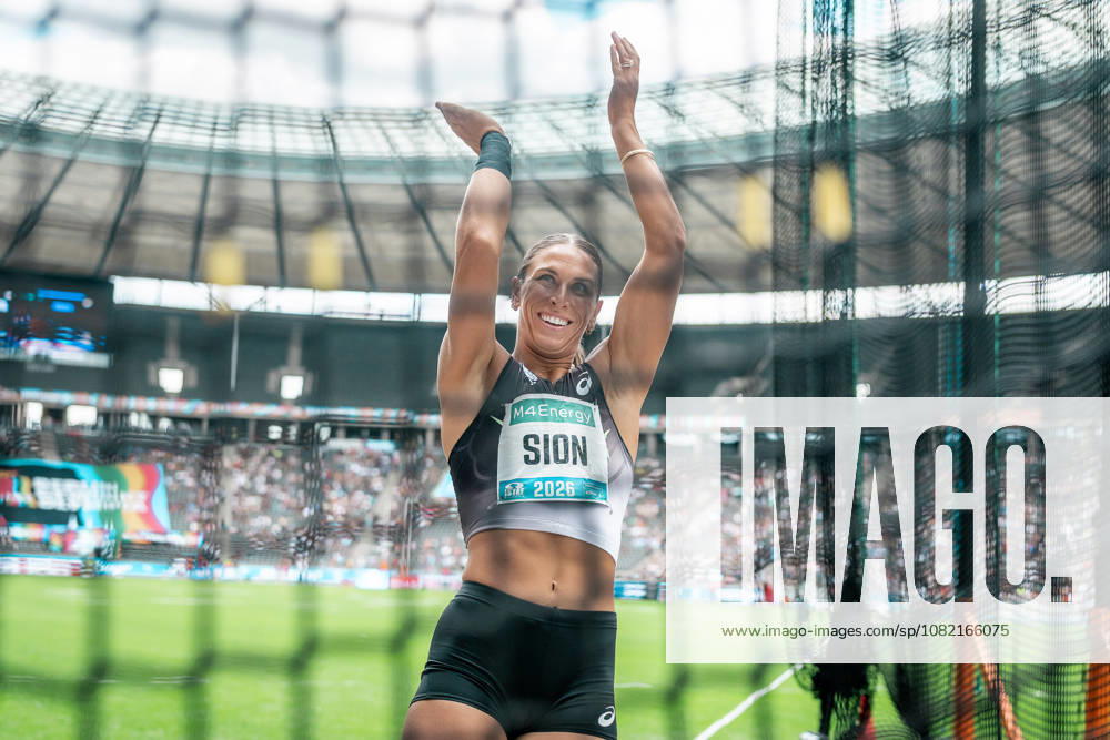 Valarie Sion, United States, Discus Throw, GER, Track and Field, Athletics, ISTAF, Berlin, August 30, 2026, GER, Track and Field, Athletics, ISTAF, Berlin, August 30, 2026, Berlin