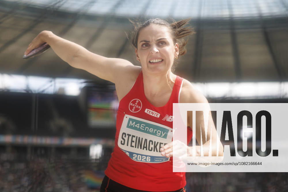 Marike STEINACKER (GER Germany) competing in the women’s discus throw during the ISTAF at Olympic Stadium on August 30, 2026 in Berlin, Germany. Germany