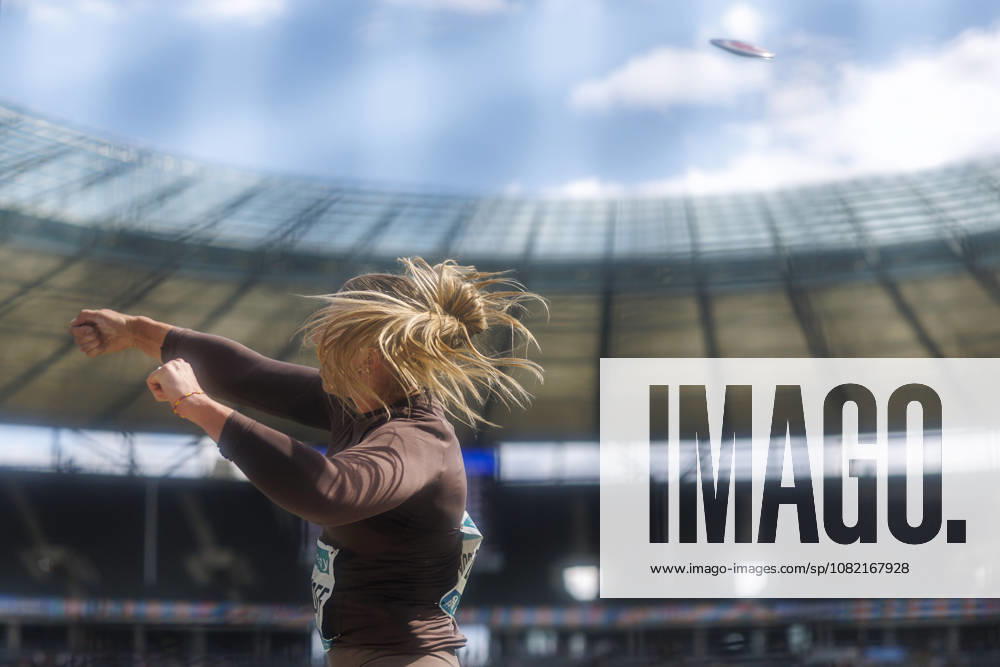 Rachel DINCOFF (USA United States) competing in the women’s discus throw during the ISTAF at Olympic Stadium on August 30, 2026 in Berlin, Germany. Germany