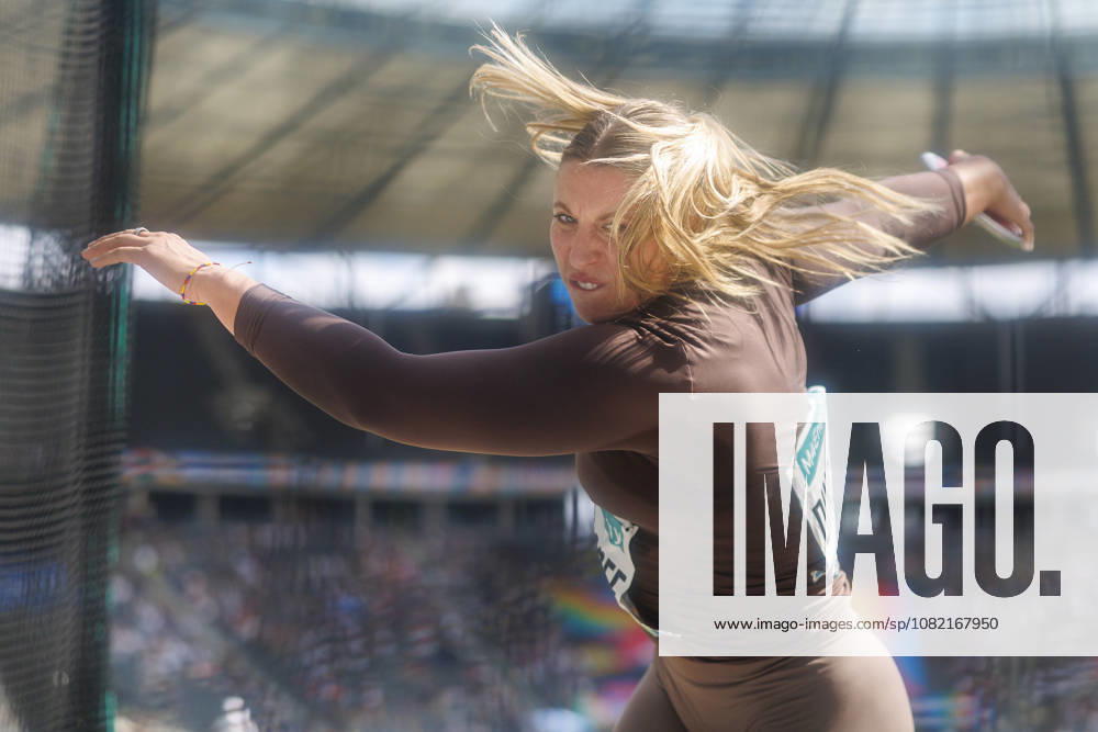 Rachel DINCOFF (USA United States) competing in the women’s discus throw during the ISTAF at Olympic Stadium on August 30, 2026 in Berlin, Germany. Germany