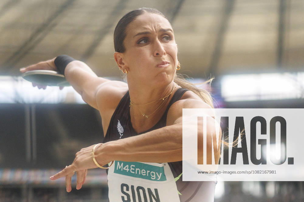 Valarie SION (USA United States) competing in the women’s discus throw during the ISTAF at Olympic Stadium on August 30, 2026 in Berlin, Germany. Germany