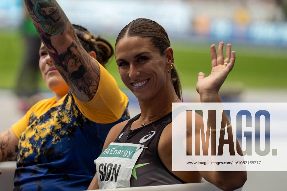 German Track and Field, Track and Field Meet, ISTAF 2026 Sports Festival on August 30, 2026, at the Olympic Stadium in Berlin; Women’s Discus Throw: Valarie Sion, USA