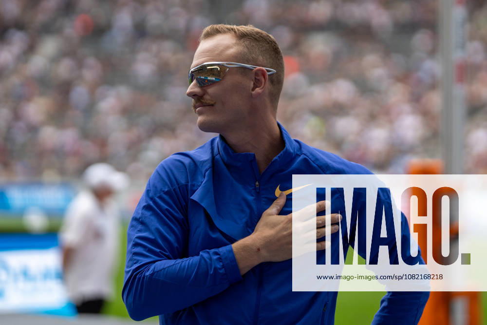 German Track and Field, Track and Field Meet, ISTAF 2026 Sports Festival on August 30, 2026, at the Olympic Stadium in Berlin—Pole Vault: Sam Kendricks (USA)