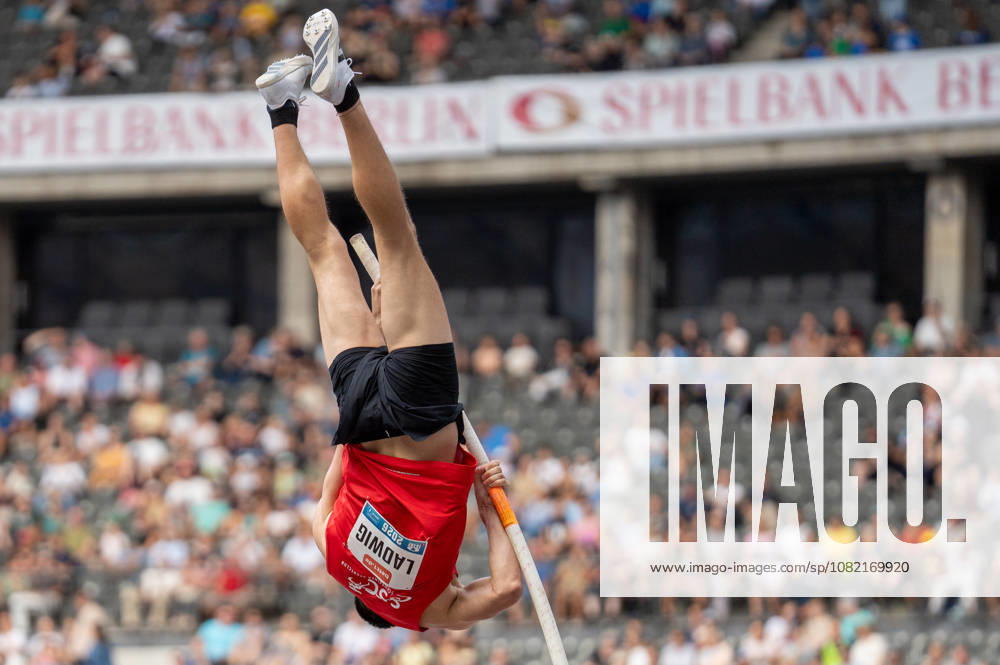 German Track and Field, Track and Field Meet, ISTAF 2026 Sports Festival on August 30, 2026, at the Olympic Stadium in Berlin; Men s Pole Vault: Gillian Ladwig, Germany