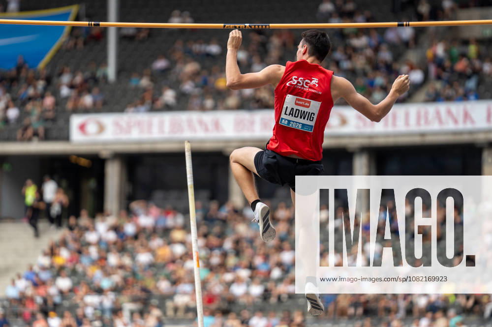 German Track and Field, Track and Field Meet, ISTAF 2026 Sports Festival on August 30, 2026, at the Olympic Stadium in Berlin; Men s Pole Vault: Gillian Ladwig, Germany