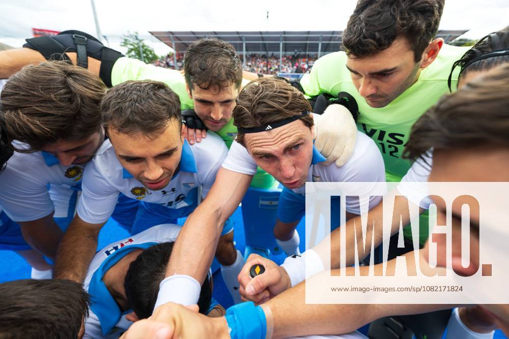 Wavre, 30-08-2026, , FIH Hockey World Cup 2026 Men, 2026. Maico Castella in huddle prior the game Netherlands - Argentina (men). Netherlands - Argentina (men) x206243838x