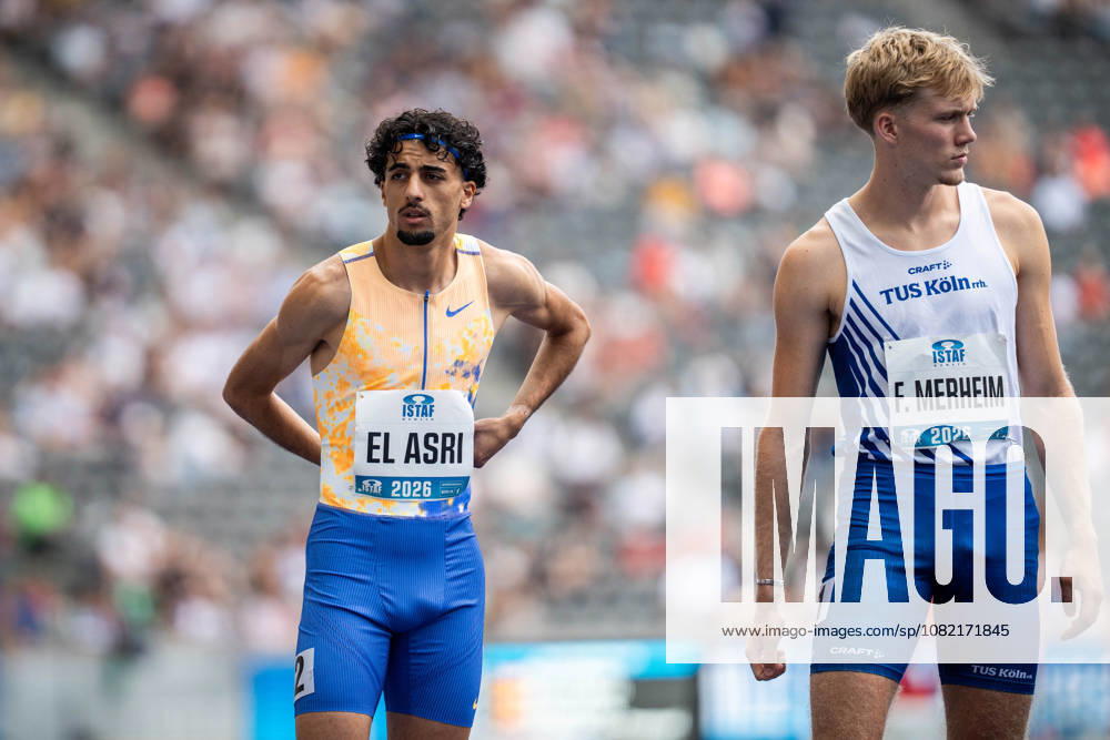 Bakr EL ASRI (ESP, Spain) competing in the Rudi-Tiel-Mile Men U20 during the ISTAF at Olympic Stadium on August 30, 2026 in Berlin, Germany.