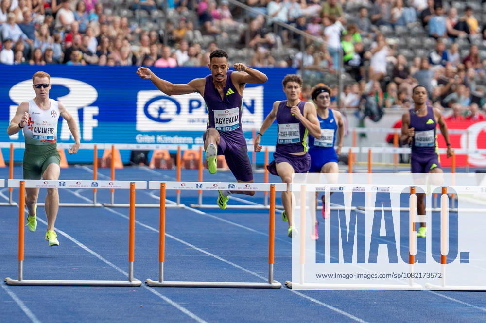 German Track and Field, Track and Field Meet, ISTAF 2026 Sports Festival on August 30, 2026, at the Olympic Stadium in Berlin, 400-meter hurdles, Emil Agyekum, Germany