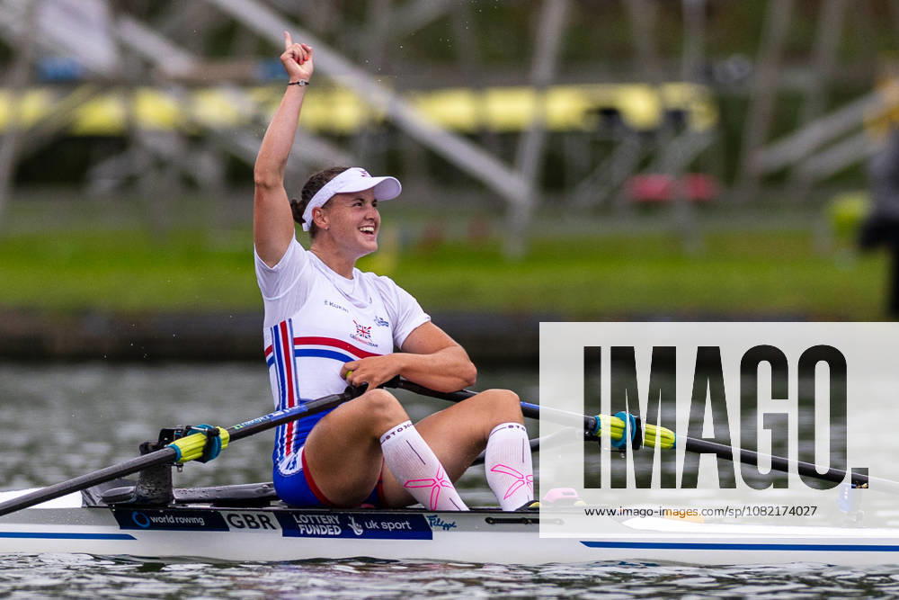30 Aug 2026 World Rowing Championships AMSTERDAM, NETHERLANDS - AUGUST 30: Lauren Henry of Gret Brittain during 30 Aug 2026 World Rowing Championships at Bosbaan on August 30, 2026 in Amsterdam, Netherlands. Amsterdam Bosbaan Netherlands Content not available for redistribution in The Netherlands directly or indirectly through any third parties.