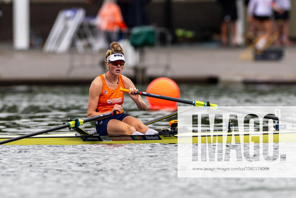 30 Aug 2026 World Rowing Championships AMSTERDAM, NETHERLANDS - AUGUST 30: Karolien Florijn of the Netherlands during 30 Aug 2026 World Rowing Championships at Bosbaan on August 30, 2026 in Amsterdam, Netherlands. Amsterdam Bosbaan Netherlands Content not available for redistribution in The Netherlands directly or indirectly through any third parties.