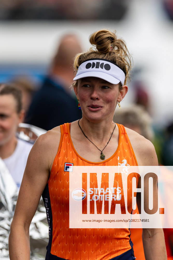 30 Aug 2026 World Rowing Championships AMSTERDAM, NETHERLANDS - AUGUST 30: Karolien Florijn of the Netherlands during 30 Aug 2026 World Rowing Championships at Bosbaan on August 30, 2026 in Amsterdam, Netherlands. Amsterdam Bosbaan Netherlands Content not available for redistribution in The Netherlands directly or indirectly through any third parties.