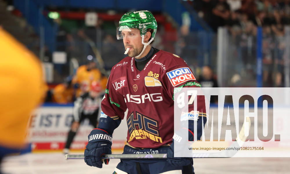 Gabriel Fontaine Action Upper Body Sports Ice Hockey Penny DEL German Ice Hockey League Exhibition Game 2026–2027 Season August 30, 2026 EHC Eisbären Berlin (EBB) vs. Lausitzer Füchse